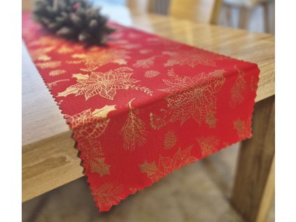 Luxusný Vianočný behúň SW3 8