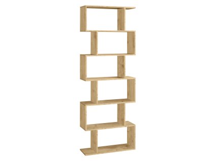 Moderný regál LBC61B88 - dub artisan