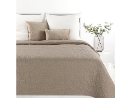 Prehoz na posteľ LEN4 - béžový