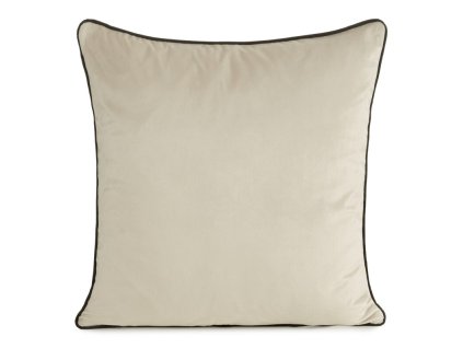 Zamatová obliečka na vankúš  GAJA 2 - béžová