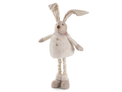 Veľkonočná figúrka zajačika v béžovej farbe