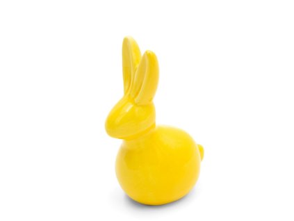 Veľkonočná figúrka zajačika v žltej farbe