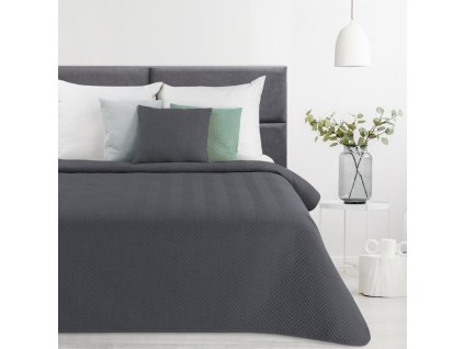 Prehoz na posteľ LEN3 - grafitový