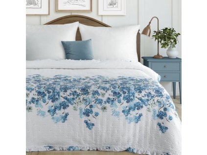 Prehoz na posteľ NOA s potlačou