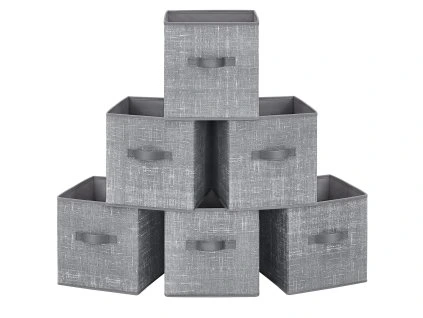 Sada 6 organizérov do skrine ROB026G26V1 – sivá