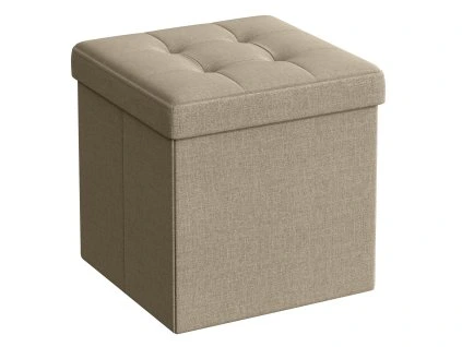 Taburetka s úložným priestorom LSF028K01 – karamelová