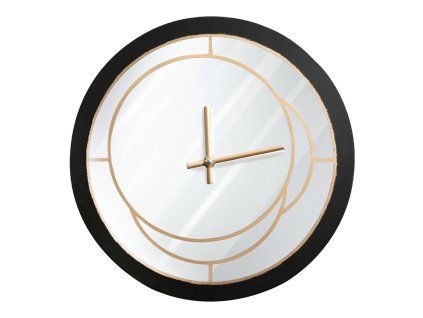 Nástenné kovové hodiny v minimalistickom štýle 60 cm, oceľovosivé