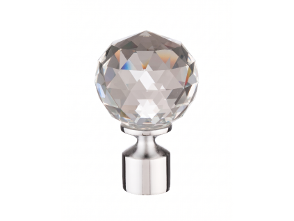 Koncovka CRYSTAL chrómová