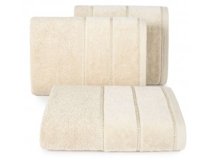 Bavlnený uterák R137-04 - béžový