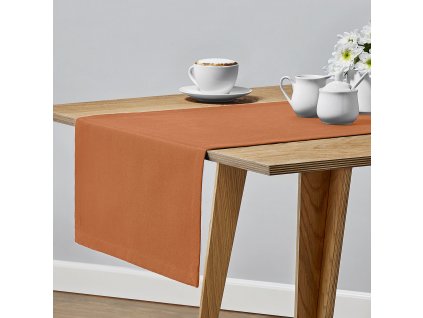 Bavlnený behúň na stôl Gastro Master Plus 471-06 - oranžový