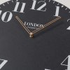 Moderné drevené hodiny Retro London 50cm