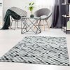 Moderný koberec MODA SOFT sivo zelený 1141