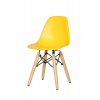 Detská dizajnová stolička ENZO žltá