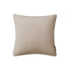 Zamatová dekoračná obliečka na vankúš CHARMY - béžová