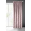 Dekoračný zamatový záves ZWS-05 MRAMOR v ružovej farbe