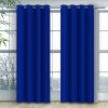 Jednofarebný záves -  Modrý