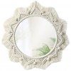 Nástenné pletené zrkadlo BOHO 50cm