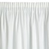 Zamatový záves MELANIE 140x270cm biely