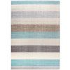 Moderný koberec LIGHT Marine Stripes 120 x 170 cm, krémový