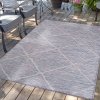 Šnúrkový koberec PALM B3075A modro ružový
