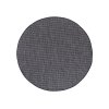 Šnúrkový okrúhly koberec PALM B2778A čierny 1