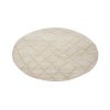 Šnúrkový okrúhly koberec PALM 23526A prírodný 4