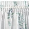 Dekoračný záves CLARISSA s potlačou vetvičiek 140x270cm na riasiacej páske