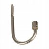 Hák na uchytenie závesov chómový matný