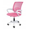Otočná kancelárska stolička SMART - ružová