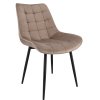 Jedálenská stolička MISTY - sivo-béžová