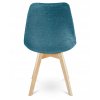 Jedálenská čalúnená stolička ALTA - morská modrá