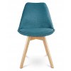 Jedálenská čalúnená stolička ALTA - morská modrá