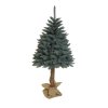 Umelý Vianočný stromček na pni Smrek strieborný 180cm
