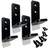 Sada 4 kovových háčikov