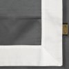 Exkluzívne posteľné obliečky LAURA - tmavosivé