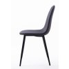 Jedálenská stolička DART - tmavo sivá