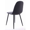 Jedálenská stolička DART - tmavo sivá