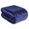 Luxusná deka PIERRE CARDIN 160x220cm - granátovomodrá