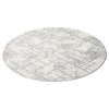 Okrúhly koberec ANTIK 245 sivý 4