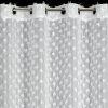 Polyesterový záves s riasiacou páskou AURELIA 135 x 250 cm – biely