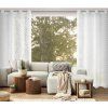Polyesterový záves s riasiacou páskou AURELIA 135 x 250 cm – biely