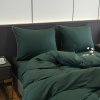 Elegantné posteľné obliečky s lemovkou PGW 02 v zelenej farbe 1