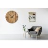 Drevené hodiny SOLID OAK 80cm 2