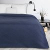 Moderný prehoz na posteľ s obliečkami BONI4 granátovomodrý