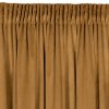 Zamatový záves ROSA na riasiacu pásku 140 x 270 cm - medový