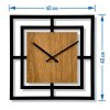 Moderné hodiny na stenu HARMONIC 40cm 2