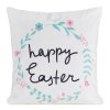 Zamatová veľkonočná dekoračná obliečka na vankúš SPRING 4