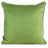 Zamatová dekoračná obliečka na vankúš SPRING 4 zelená