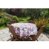 Vodeodolný okrúhly obrus GARDEN - ružový 150 cm
