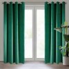 Zamatový záves MELANIE 140x250cm fľašovozelený